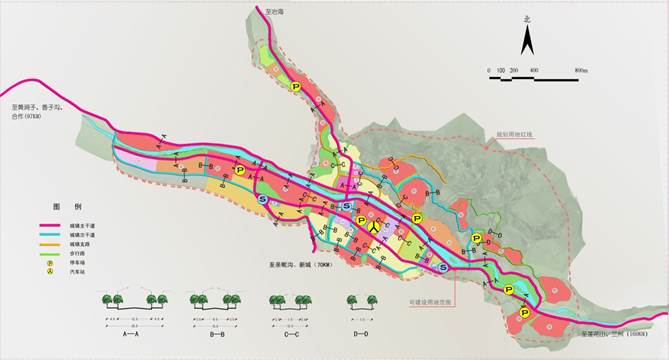 說(shuō)明: 冶力關(guān)鎮(zhèn)--道路分析副本